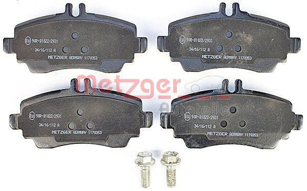 METZGER Bremsbelagsatz, Scheibenbremse